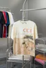 23SS Designer Letter Printed T Shirts TEE Bluza Moda High Street krótkie rękawy Summer Casual T-shirt Mężczyzny Kobiety Załoga Sukienki na szyję