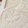 Coprisedie Fiori Jacquard Divano spesso Colore solido Asciugamano antiscivolo per soggiorno Divani universali a forma di L Decor Copridivano