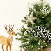 ديكورات عيد الميلاد شجرة الدوران مربع الموسيقى LED LED LED Shining Toys هدية إبداعية للأطفال الأولاد والبنات