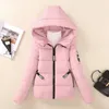 Women's Trench Coats Short Hooded Cotton Womens Winter Jackets Big Size 5XL Down Parkas Coat Korean Student Padded Jacket Tops