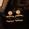 canal cclies Stud bijoux boucle d'oreille en acier inoxydable boucles d'oreilles de créateur femmes bijoux boucle d'oreille femme westwood boucle d'oreille hommes boucle d'oreille en or ensemble acier inoxydable bohème