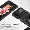 Cell Phone Cases Magnetic Ring Holder Phone Cases For Galaxy Z Fold 5 4 3 5G 360 Heavy Duty Tough Armor Hybrid Hard Mobile Ers Drop De Dhuv4