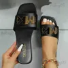 Slippers Women Luxury Fashion Single Band Slides Minimalist Plain Outdoor Flat 2023 Sandals Summer New Sandy Beac Open Toe Shoe T23