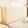 Jakard streç yatak başlık kapağı spandex elastik başlık slipcover toz geçirmez yatak başı koruma yatak odası için el 231221