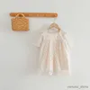Robes de fille Été bébé fille fille à manches courtes en dentelle fleuriste robe fille + coton bébé roberie princesse robe familia