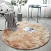 Round Hair Bedroom Carpet Indoor Plux Blanket Room Couverte de taille moderne et minimaliste 120 cm 231221