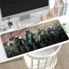 Cuscinetti per mouse polso poggiati tappetini mouse warframe kawaii tappetino gamer gamer gamer pc laptop per tastiera per laptop per laptop accessori anime mousepad deskmatl231221