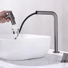 Wastafelkranen Luxe Messing Kraan 2 Gaten 1 Handvat Uittrekbare Wastafel Hoge Kwaliteit Koper Koud Water Lavabo