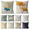 Leaves Pattern Cushion Covers for Sofa Living Room Chair Waist Pillow Case Home Decoration Nordic Modern 231221