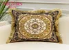 Avigers luxuriöser Kissen Druck Quaste Samt Throw Pillow Core Home Decorative European Design Srusader Sofa Schlafzimmer Kissen Y21794718