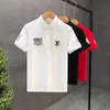 Heren Polos Designer Literaire en artistieke mannen Jeugd Fashion Ins Short Sleeved Trend Standaard Polo Shirt Summer Style 1365