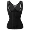 Women's Shapers Breasted Body Waist Gather Vests Corsets Push-Ups Lingerie Shaping Tops Ladies Postpartum And Abdominal Tightening