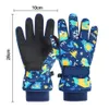 Fashion Kids Gloves Winter Vlies warme Cartoon-Handschuhe Kinder dicke Skigitens im Freien für Jungen und Mädchen 9-13 Jahre alt 231221