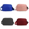 Nylon fanny pack bolsa de cintura designer de alta qualidade saco de bumbum branco masculino esportes ao ar livre correndo saco impermeável multifuncional grande capacidade bolsa de ombro saco crossbody