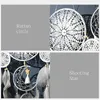 MacRame Dream Catchers 5 stycken White Boho Wall Hanging Dream Catcher Baby Shower Decorations For Wall Hang Home Decoration 231221