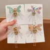 Hair Accessories Children's A Moving Bee Tassel Clip Retro Hairpins Girls' Rhinestone Side Bangs