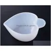 Testers & Measurements Reusable Color Mixing Sile Cup Mini Uv Resin Epoxy Tools Measuring Pouring Dish Drop Delivery Jewelry Dhgarden Dhjd4