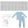 Bamboo Fiber For Kids Pyjamas Solid Long Sleeve Pants Breathable Sleepwear Clothes Toddler Boy Girl Loungerwear Outfits 231220