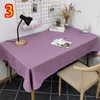 Table Cloth Chinese Classical Cotton Linen Tablecloth Fabric Waterproof Tea Solid Color Tablecl 965