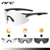 NRC 3 Lens UV400 Cycling Sunglasses TR90 Sports Bicycle Glasses MTB Mountain Bike Fishing Hiking Riding Eyewear for men women 231220