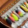 Peche Leurre pesca cuillère 2 5g 30 mm appât coloré Stream de pêche en métal Swimbait pour la truite Chub Perch Salmon 231221