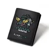 Nergigante Dragon Wallet Monster Hunter Purseゲーム写真マネーバッグカジュアルレザービルフォールドプリントノートケース