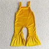 Bekleidungssets Großhandel für Kinder, Babys, Mädchen, Kanarische Weste, Overall-Design, RTS-Kinder-Kleinkind