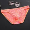 Men's Swimwear 3pcs Mens Sexy Bikini Briefs Beach Bottom Male U Convex Cock Pouch Panties Sunbath Underpants Shorts Plus Size