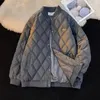 Versão coreana do calor de Winter Street para homens e mulheres ternos de pão casual casais Casais personalizados Retro Trend Student Jackets 231221