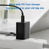 Chargers 65W PD3.0 Fast Charger 6.0*3.7mm DC USB Type C Laptop Charging Cable Adapter for Asus TUF Gaming FX705GM FX705GE FX705GD FX505