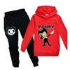 Kläduppsättningar Findpitaya Nya hoodies Coat Bendy Sweatshirt and Pants for Kids 201031 Drop Delivery Baby, Kids Maternity Baby Kids Clot DHG2P