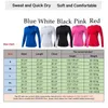 Tenue de yoga Base de base de fitness Sport Shirt Femmes sèches rapides Sèches longues Gym de gym de gym