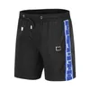 Högkvalitativt märke Summer Men's Designer Surf Beach Pants Quick Dry Anti-Wrinkle Sports Vacation Chic Play Men's Pants M-3XLTop