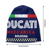 Berets Racing Sprot Motorfiets Ducatis Bonnet Hat Break Men Women Coole Unisex volwassen Warm Winter Skullies Beanies Caps