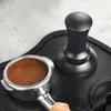 Tamper à café en acier inoxydable, à ressort, élastique, expresso, 51mm, 53mm, 58mm, marteau à poudre de café avec échelle 231220