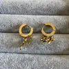 Luxus Marke Ohrringe Vergoldet Bolzen Edelstahl Ohrring Für Frauen Dame Party Geschenk Großhandel