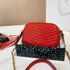 Luxurys designers câmera famosa couro genuíno crossbody sacos woc pequenas mulheres lou homens tote mini moda bolsa de ombro corrente de ouro bolsa caviar sling presente marmont