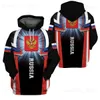 Herrtröjor tröjor ryska flagghoodies män modesuit kvinnor tröja hoodie barn hip hop kläder nationella emblem tryckt pullover t231221