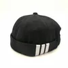 Ball Caps Hat da uomo Summer SkullCap Cinese Padrone di casa Corea Street Hipster Hip Hop Female senza piena Yuppie Fashion Ruffle