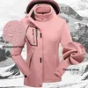 Traje de esquí para mujer, chaqueta impermeable de lana para nieve, pantalones, conjuntos de Snowboard para mujer, deportes de invierno para mujer, trajes de esquí transpirables cálidos 231220