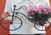 Bicycle Flower Basket Wall Art Wall Mount Hanging Flawer Rack Unique Art Ornaments Classic Retro Style For Home Decoration Y09108275303