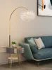 Floor Lamps Lamp Nordic Simple Modern Light Luxury Net Red Living Room Bedroom Bedside Set Coffee Table Vertical