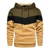 Moda masculina com capuz moletom casual de manga comprida outono casual hoodie meninos camisa combinando cor hoodie masculino 4xl 231220