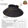 Brede rand hoeden emmer hoeden vrouwen zomer vizieren hoed vouwbare zonnedop brede grote rand strand straw hoeden chapeau lady strand UV bescherming capsl231221