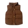 Automne enfants chaud épaissir gilet bébé coton gilet vêtements d'extérieur pour enfant manteau vêtements garçons filles marque vestes 231220