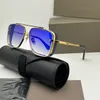 L Edition M Six Sunglasses 남성 모델 메탈 빈티지 패션 스타일 스퀘어 프레임리스 UV 400 렌즈 제공 패키지 좋은 판매