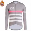 Rcc raphaing 2020 camisa de ciclismo manga longa dos homens inverno velo térmico maillot ciclismo mtb bicicleta camisa maillot ciclismo235j