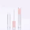 paars roze zwart wit 5ml flessen transparante top ronde DIY sub maatwerk cosmetisch pakket lipgloss tube fles lege balsem conta Pwvj