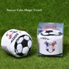 Handtuch Fußball Kuchen Form Fußball Baumwolle bestickt für Zuhause Handtücher Kinder Geschenke Handwaschtuch