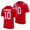 Ole Miss Rebels Football Jersey College Eli Manning D.K. Metcalf Jaxson Dart Zach E Judkins Bentley IV A.J.ブラウンマットコラルダダウーンJE